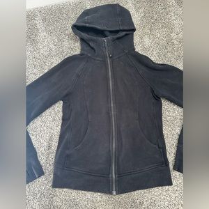Black Full Zip Scuba